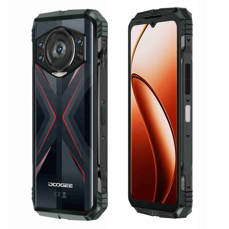 DOOGEE S118 Rugged Phone, 8GB+512GB, 6.58 inch Android 14 MediaTek Helio G99 Octa Core, Network: 4G, OTG, NFC(Black Red) - DOOGEE by DOOGEE | Online Shopping South Africa | PMC Jewellery | Buy Now Pay Later Mobicred