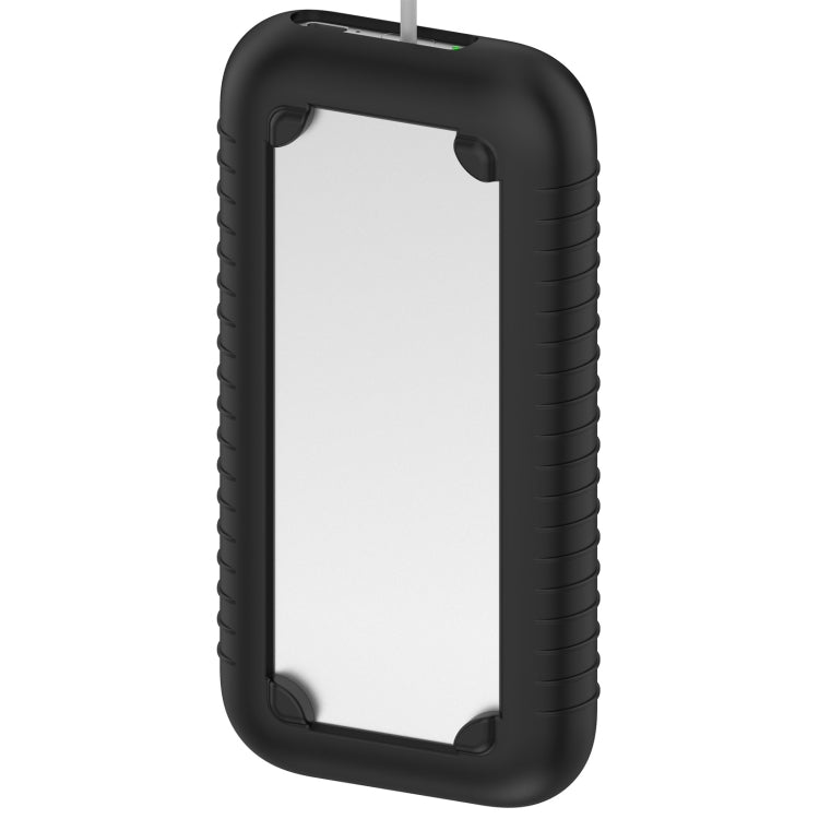 For Apple Vision Pro Accessories Power Bank Storage Silicone Protective Case(Black) - VR Accessories by PMC TechLife | Online Shopping South Africa | PMC TechLife | Buy Now Pay Later Mobicred