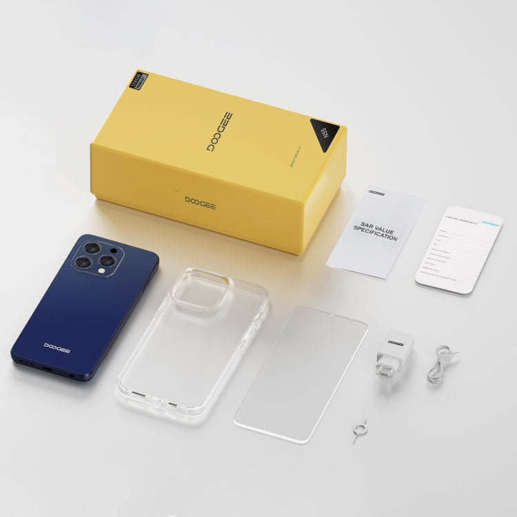 [HK Warehouse] DOOGEE N55 Pro, 6GB+256GB, 6.56 inch Android 14 Spreadtrum T606 Octa Core, Network: 4G(Dark Blue) - DOOGEE by DOOGEE | Online Shopping South Africa | PMC Jewellery | Buy Now Pay Later Mobicred