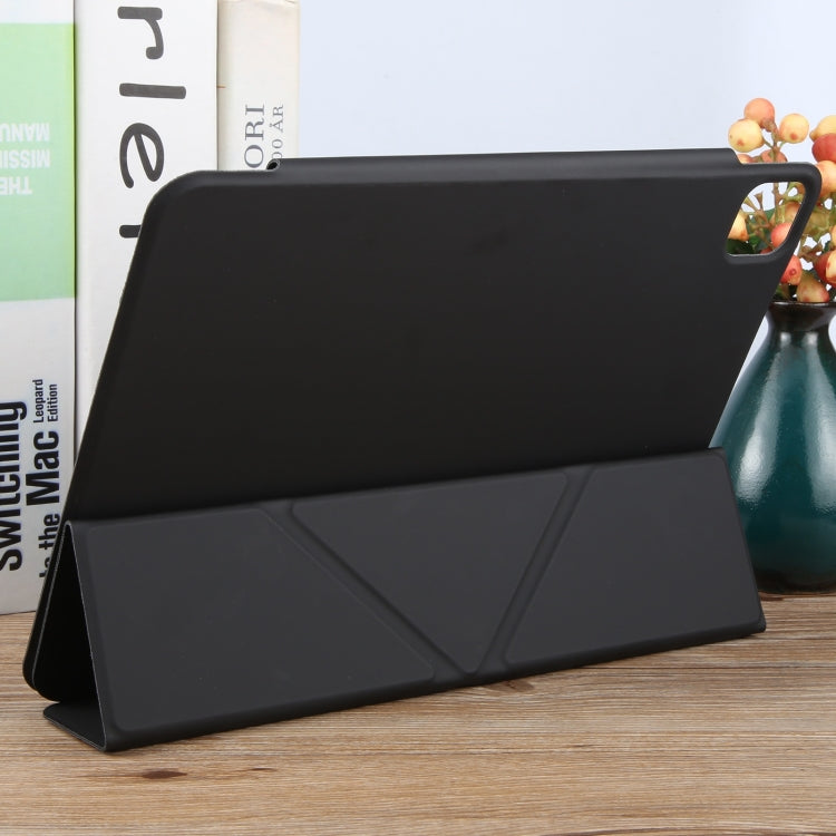 For iPad Air 13 2024 Y-Shape Double-sided Clip Magnetic Smart Tablet Case(Black) - iPad Air 13 2024 Cases by PMC TechLife | Online Shopping South Africa | PMC TechLife | Buy Now Pay Later Mobicred