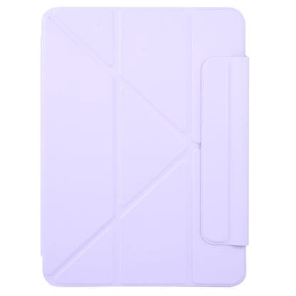 For iPad Air 13 2025 / 2024 Y-Shape Double-sided Clip Magnetic Smart Tablet Case(Purple) - iPad Air 13 2025 / 2024 Cases by PMC Jewellery | Online Shopping South Africa | PMC Jewellery | Buy Now Pay Later Mobicred