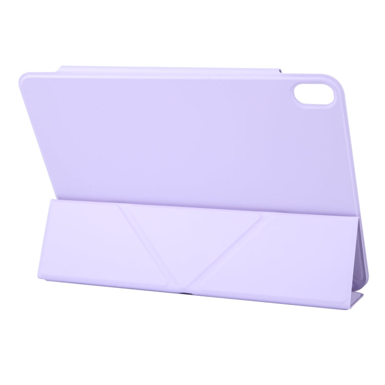 For iPad Air 13 2025 / 2024 Y-Shape Double-sided Clip Magnetic Smart Tablet Case(Purple) - iPad Air 13 2025 / 2024 Cases by PMC Jewellery | Online Shopping South Africa | PMC Jewellery | Buy Now Pay Later Mobicred