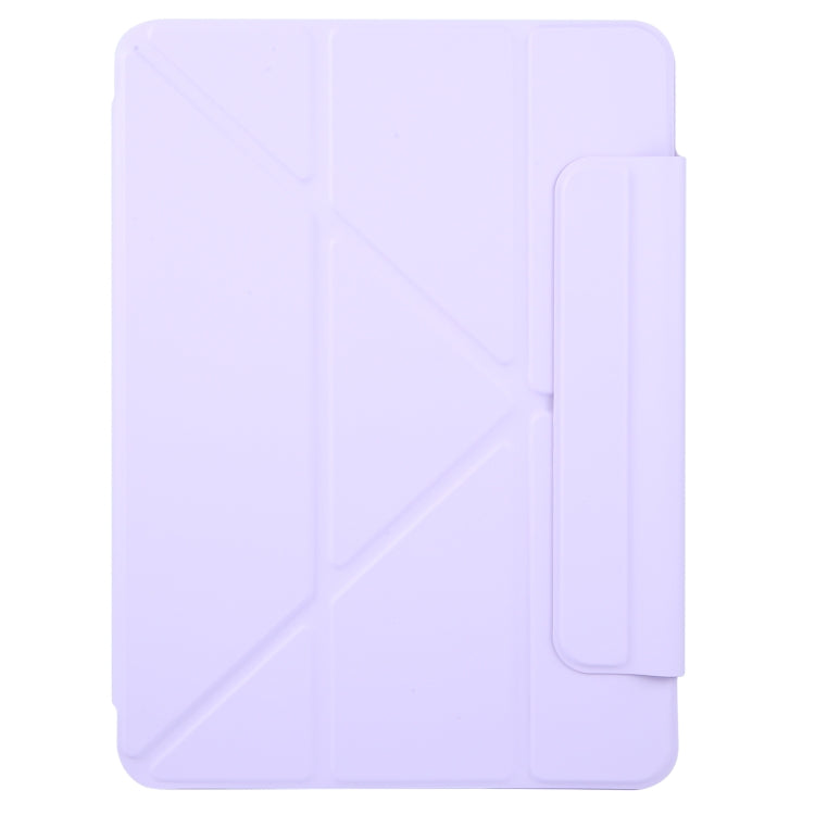 For iPad Air 11 2024 Y-Shape Double-sided Clip Magnetic Smart Tablet Case(Purple) - iPad Air 11 2024 Cases by PMC TechLife | Online Shopping South Africa | PMC TechLife | Buy Now Pay Later Mobicred