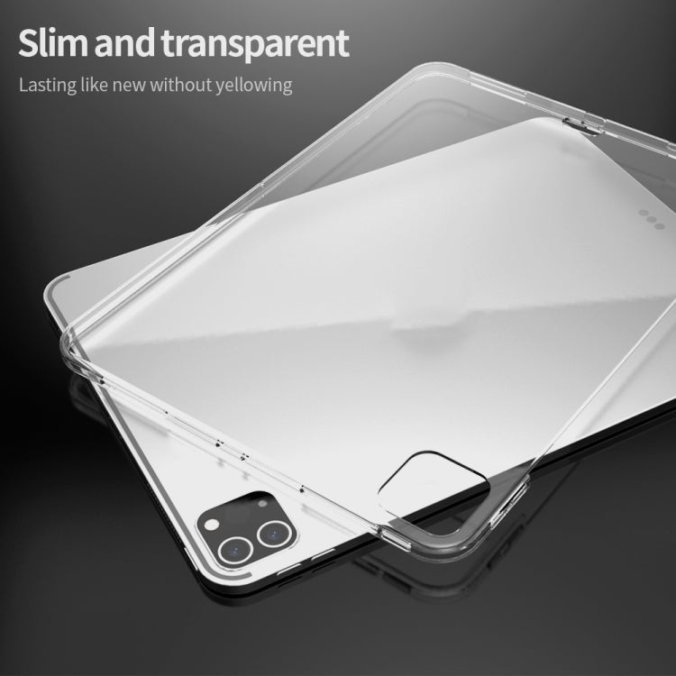 For iPad Pro 11 2024 Shockproof Soft TPU Protective Tablet Case(Transparent) - iPad Pro 11 2024 Cases by PMC TechLife | Online Shopping South Africa | PMC TechLife | Buy Now Pay Later Mobicred