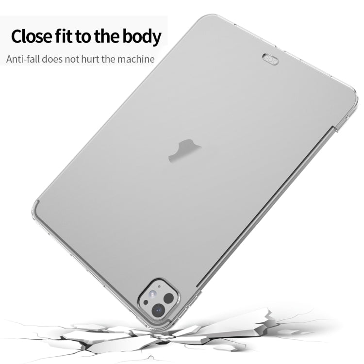 For iPad Air 13 2025 / 2024 Shockproof Soft TPU Protective Tablet Case(Transparent) - iPad Air 13 2025 / 2024 Cases by PMC TechLife | Online Shopping South Africa | PMC TechLife | Buy Now Pay Later Mobicred