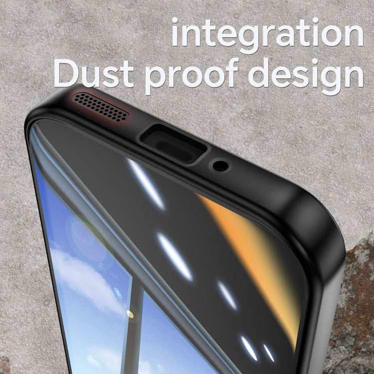 For Google Pixel 9 / 9 Pro Acrylic Hybrid TPU Armor Shockproof Phone Case(Black) - Google Cases by PMC TechLife | Online Shopping South Africa | PMC TechLife | Buy Now Pay Later Mobicred