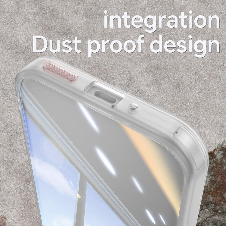 For Google Pixel 9 / 9 Pro Acrylic Hybrid TPU Armor Shockproof Phone Case(Transparent) - Google Cases by PMC TechLife | Online Shopping South Africa | PMC TechLife | Buy Now Pay Later Mobicred