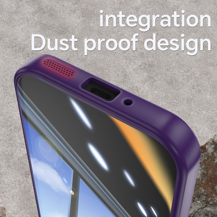 For Google Pixel 9 Pro XL Acrylic Hybrid TPU Armor Shockproof Phone Case(Purple) - Google Cases by PMC Jewellery | Online Shopping South Africa | PMC Jewellery | Buy Now Pay Later Mobicred