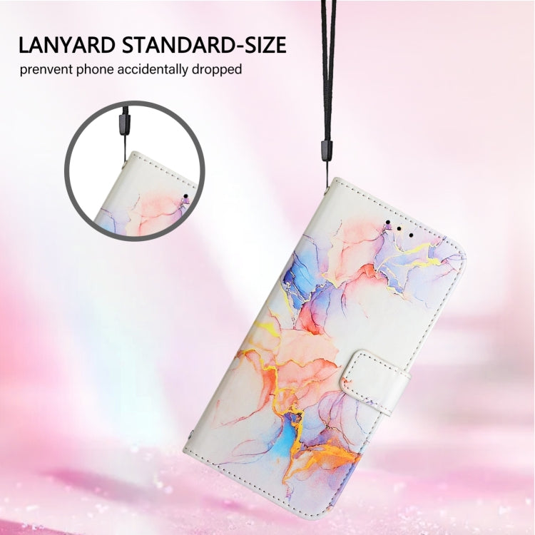 For Tecno Spark Go 2024 / Spark 20C PT003 Marble Pattern Flip Leather Phone Case(Galaxy Marble White) - free shipping - PMC Jewellery - Order now!