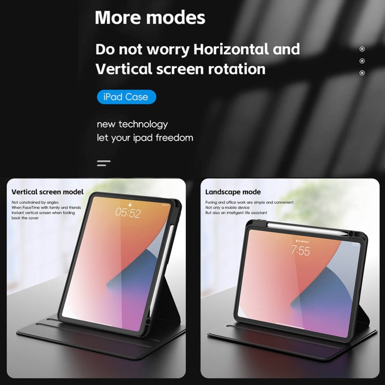 For iPad Pro 11 2024 Mutural Jianshang Series Smart Leather Tablet Case(Grey) - free shipping - PMC TechLife - Order now!