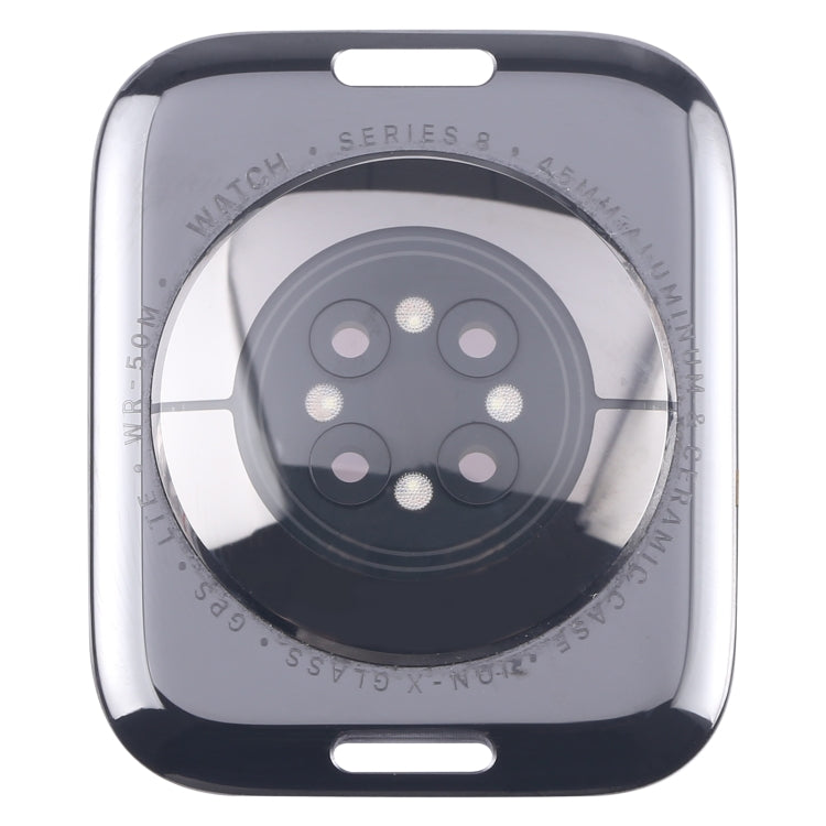 For Apple Watch Series 8 45mm LTE Glass Back Cover With Charging Module - Back Cover by PMC TechLife | Online Shopping South Africa | PMC TechLife | Buy Now Pay Later Mobicred