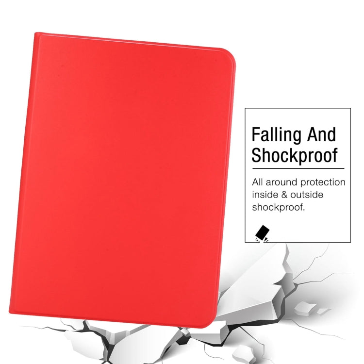 For iPad Pro 13 2024 Stretch Voltage Plain Leather Smart Tablet Case(Red) - iPad Pro 13 2024 Cases by PMC TechLife | Online Shopping South Africa | PMC TechLife | Buy Now Pay Later Mobicred