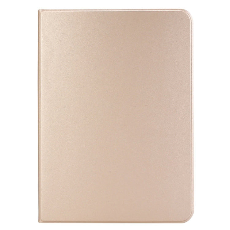 For iPad Pro 13 2024 Stretch Voltage Plain Leather Smart Tablet Case(Gold) - iPad Pro 13 2024 Cases by PMC TechLife | Online Shopping South Africa | PMC TechLife | Buy Now Pay Later Mobicred