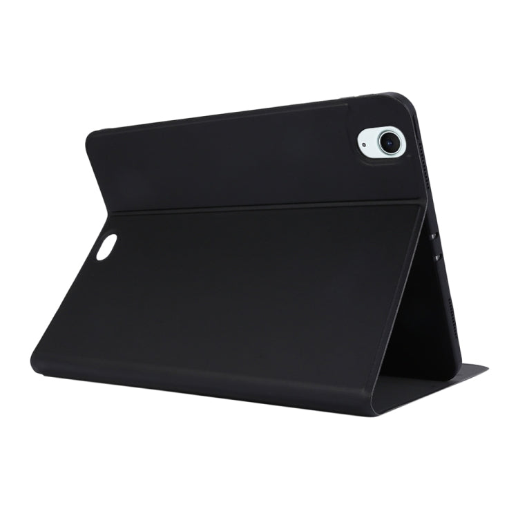 For iPad Air 11 2025 / 2024 Stretch Voltage Plain Leather Smart Tablet Case(Black) - iPad Air 11 2025 / 2024 Cases by PMC Jewellery | Online Shopping South Africa | PMC Jewellery | Buy Now Pay Later Mobicred