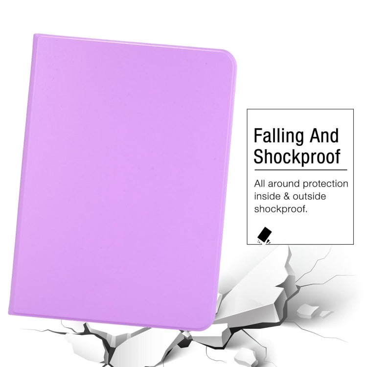 For iPad Air 11 2024 Stretch Voltage Plain Leather Smart Tablet Case(Purple) - iPad Air 11 2024 Cases by PMC TechLife | Online Shopping South Africa | PMC TechLife | Buy Now Pay Later Mobicred