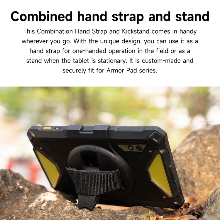 Ulefone UAS01 Tablet Hand Strap Holder for Armor Pad 3 Pro(Black) - free shipping - PMC Jewellery - Order now!