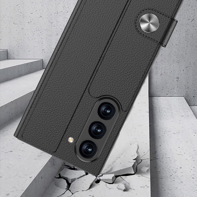 For Samsung Galaxy Z Fold6 GKK Integrated Flip Leather Phone Case(Grey) - free shipping - PMC Jewellery - Order now!
