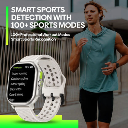 Zeblaze Beyond 3 Pro 2.15 inch Screen Stylish GPS Smartwatch Supports Bluetooth Calling(White) - Smart Watches by Zeblaze | Online Shopping South Africa | PMC Jewellery | Buy Now Pay Later Mobicred