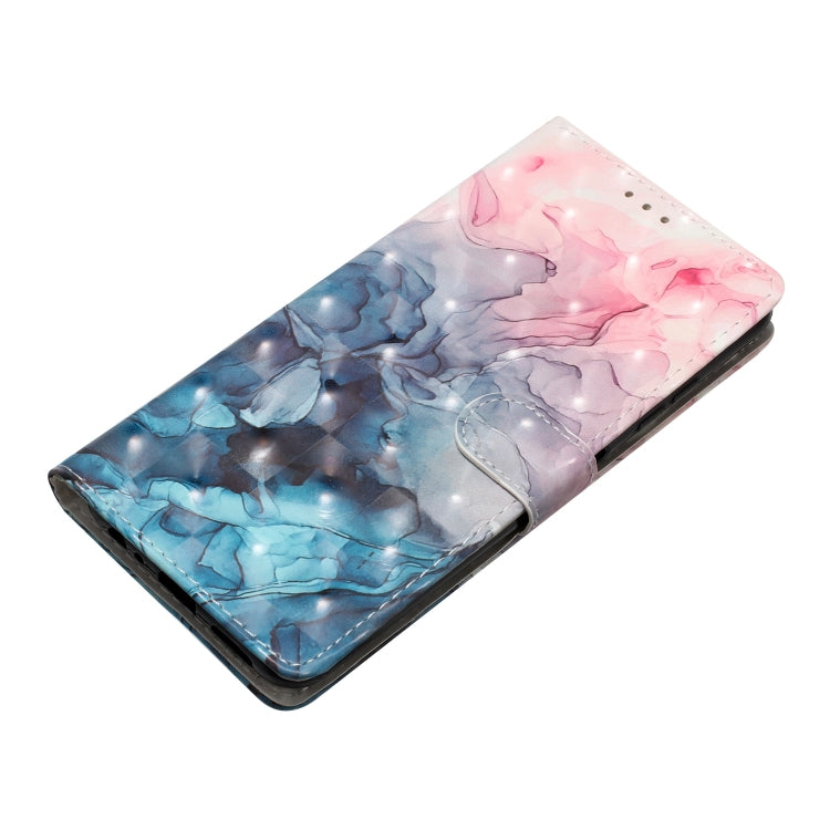 For Motorola Moto G Stylus 5G 2024 3D Pattern Leather Phone Case(3D Pink Blue Marble) - free shipping - PMC Jewellery - Order now!