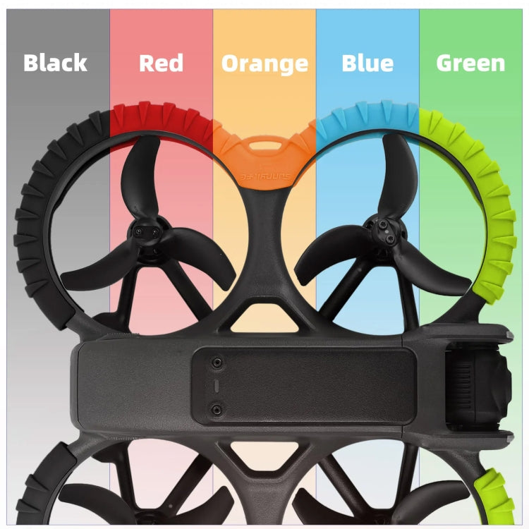 For DJI Avata 2 Sunnylife Drone Anti-Collision Protective Cover Propeller Ring Stripes(Red) - Other by Sunnylife | Online Shopping South Africa | PMC TechLife | Buy Now Pay Later Mobicred