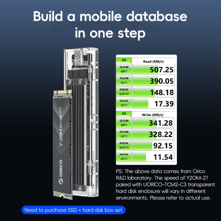 ORICO Y20M NGFF M.2 Computer Solid State Drive, Memory:512GB - Solid State Drives by ORICO | Online Shopping South Africa | PMC Jewellery | Buy Now Pay Later Mobicred