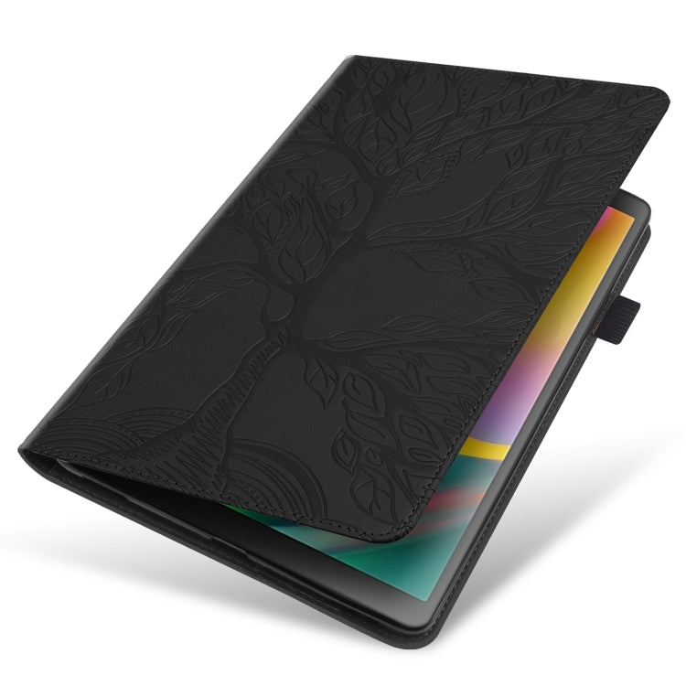 For iPad Pro 13 2024 Tree Life Series Embossed Smart Leather Tablet Case(Black) - iPad Pro 13 2024 Cases by PMC TechLife | Online Shopping South Africa | PMC TechLife | Buy Now Pay Later Mobicred
