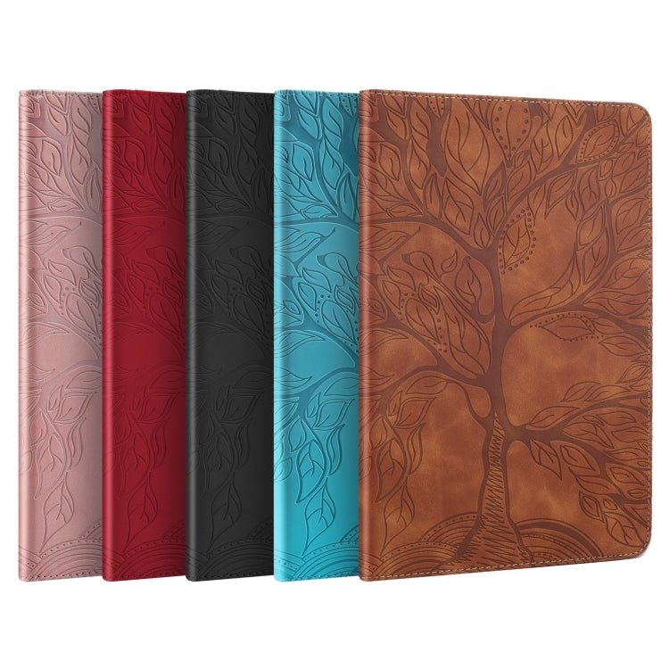 For iPad Pro 13 2024 Tree Life Series Embossed Smart Leather Tablet Case(Brown) - iPad Pro 13 2024 Cases by PMC Jewellery | Online Shopping South Africa | PMC Jewellery | Buy Now Pay Later Mobicred