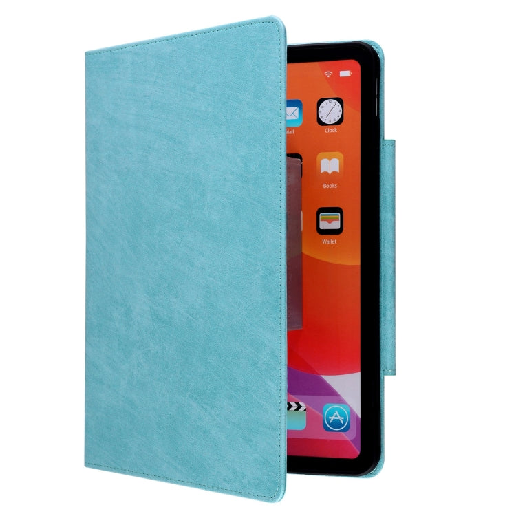 For iPad Air 11 2024 / Air 5 / Air 4 Cat Buckle Leather Smart Tablet Case(Sky Blue) - iPad Air 11 2024 Cases by PMC Jewellery | Online Shopping South Africa | PMC Jewellery | Buy Now Pay Later Mobicred