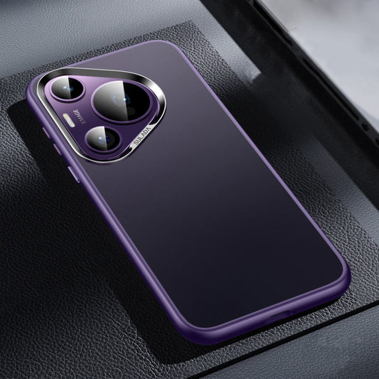 For Huawei Pura 70 SULADA Skin Feel Matte Shockproof Phone Case(Purple) - Huawei Cases by SULADA | Online Shopping South Africa | PMC Jewellery | Buy Now Pay Later Mobicred