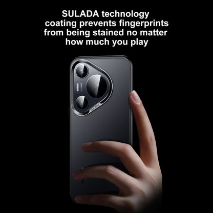 For Huawei Pura 70 SULADA Skin Feel Matte Shockproof Phone Case(Grey) - Huawei Cases by SULADA | Online Shopping South Africa | PMC Jewellery | Buy Now Pay Later Mobicred