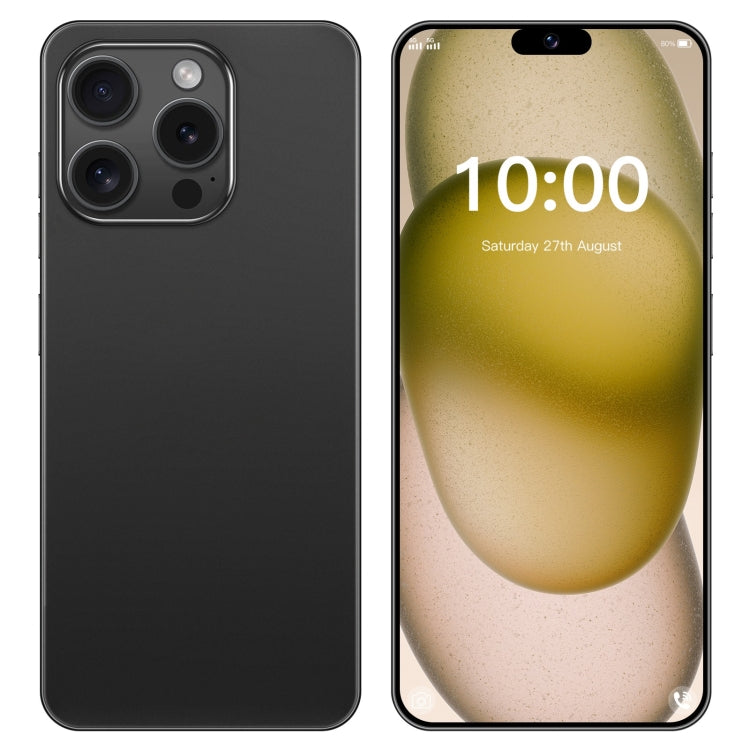 ZPT95 / i15 Pro Max, 2GB+16GB, 6.3 inch Screen, Face Identification, Android 8.1 SC7731 Quad Core, Network: 5G, Dual SIM(Black) -  by PMC TechLife | Online Shopping South Africa | PMC TechLife | Buy Now Pay Later Mobicred