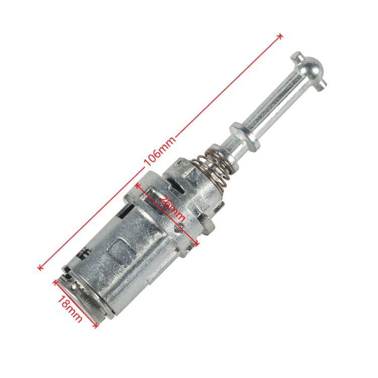 Car Left Front Door Lock Barrel Cylinder F2UZ1522050A For Citroen C2 / C3 - Locks & Hasps by PMC TechLife | Online Shopping South Africa | PMC TechLife | Buy Now Pay Later Mobicred