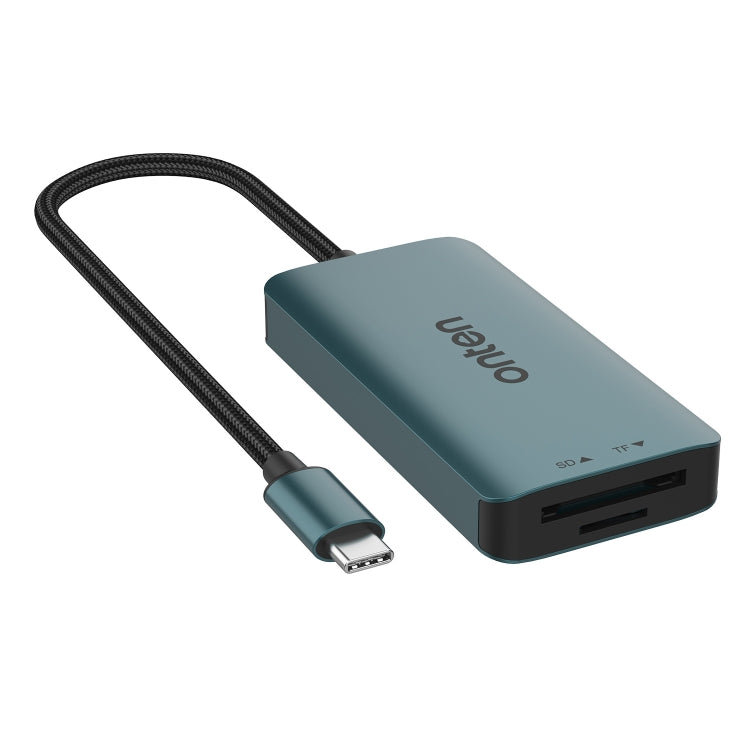 Onten C15 3 in 1 USB-C / Type-C to CFast 2.0 & SD & TF Card Reader(Pine Green) - free shipping - PMC Jewellery - Order now!
