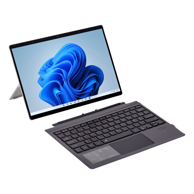 1089DC-ES Spanish Backlit Magnetic Bluetooth 3.0 Keyboard for Microsoft Surface Pro 7 / 6 / 2017 / 4 / 3(Grey) - Others Keyboard by PMC Jewellery | Online Shopping South Africa | PMC Jewellery | Buy Now Pay Later Mobicred