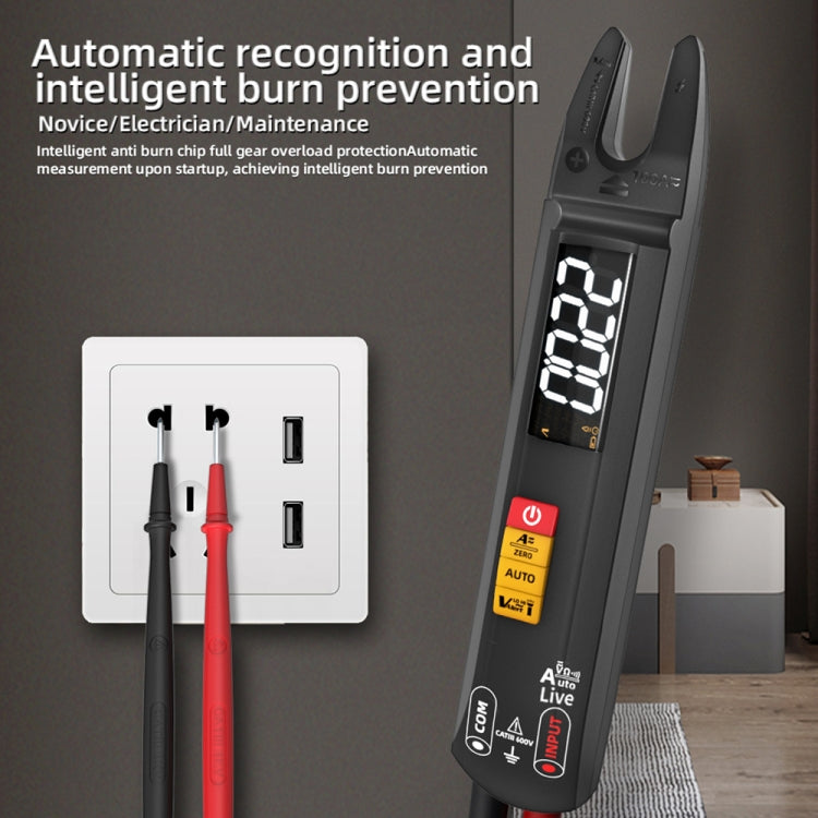 BSIDE U0 AC / DC Clamp Meter Electric Pen Current Digital Multimeter - Digital Multimeter by BSIDE | Online Shopping South Africa | PMC TechLife | Buy Now Pay Later Mobicred
