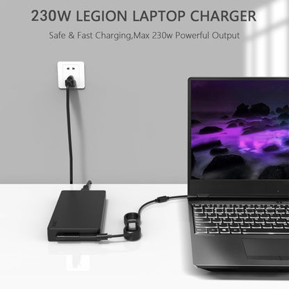 230W 20V 11.5A Laptop Notebook Power Adapter For Lenovo Big Square USB, Plug:US Plug - For Lenovo by PMC Jewellery | Online Shopping South Africa | PMC Jewellery | Buy Now Pay Later Mobicred