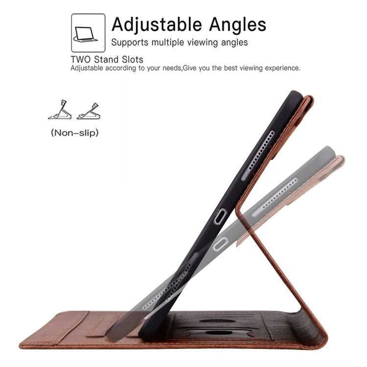 For Honor Pad 8 Cat Buckle Leather Tablet Case(Brown) - Honor by PMC TechLife | Online Shopping South Africa | PMC TechLife | Buy Now Pay Later Mobicred