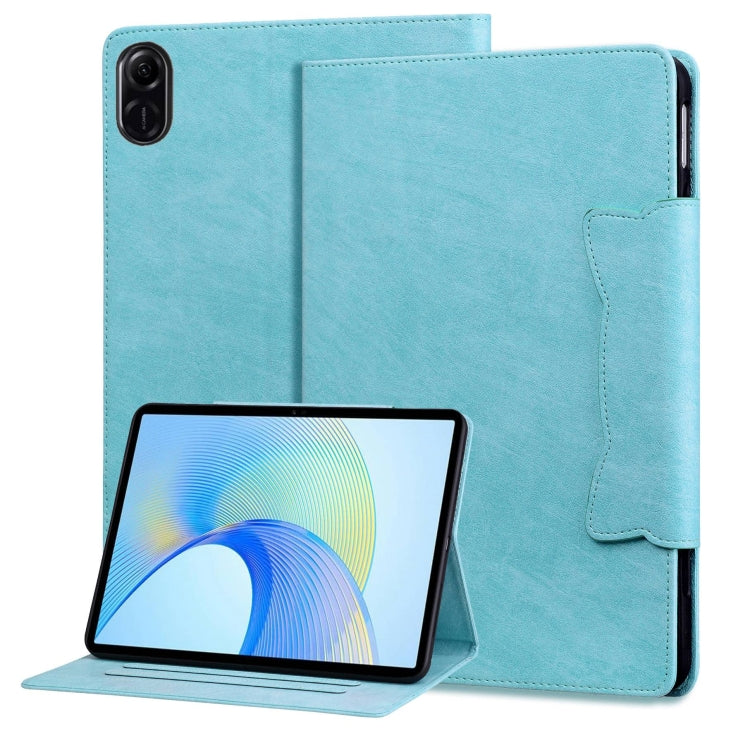 For Honor Pad X9 / X8 Pro Cat Buckle Leather Tablet Case(Sky Blue) - Honor by PMC TechLife | Online Shopping South Africa | PMC TechLife | Buy Now Pay Later Mobicred