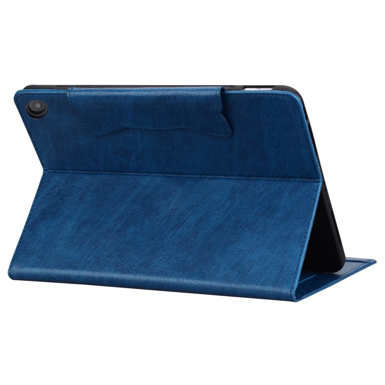 For Amazon Kindle Fire HD 10 2023 / 2021 Cat Buckle Leather Smart Tablet Case(Royal Blue) - Amazon by PMC TechLife | Online Shopping South Africa | PMC TechLife | Buy Now Pay Later Mobicred