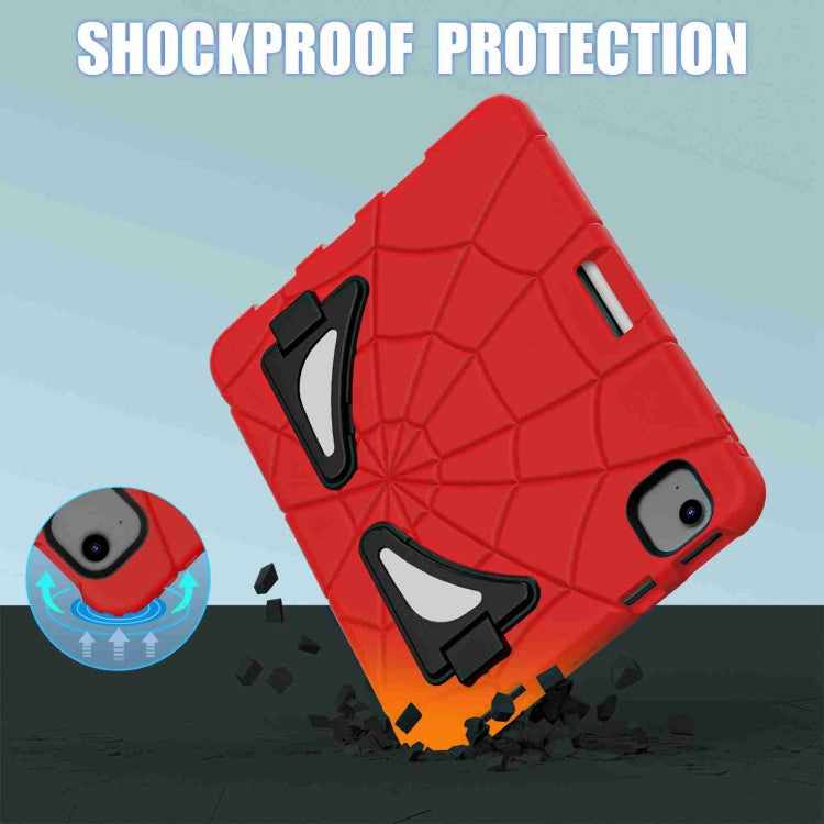 For iPad Air 11 2025 / 2024 Silicone + PC Shockproof Protective Tablet Case(Red Black) - iPad Air 11 2025 / 2024 Cases by PMC TechLife | Online Shopping South Africa | PMC TechLife | Buy Now Pay Later Mobicred