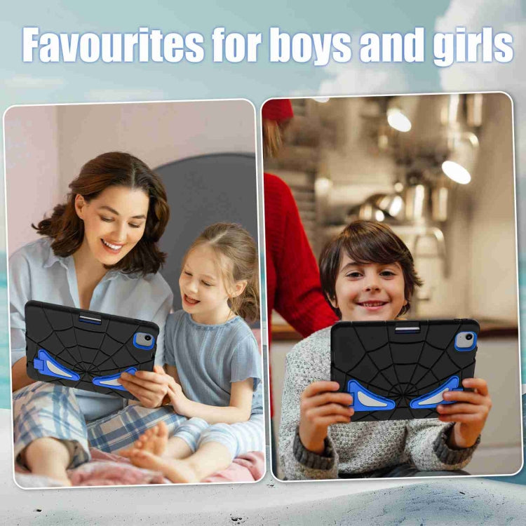 For iPad Air 11 2025 / 2024 Silicone + PC Shockproof Protective Tablet Case(Black Blue) - iPad Air 11 2025 / 2024 Cases by PMC TechLife | Online Shopping South Africa | PMC TechLife | Buy Now Pay Later Mobicred
