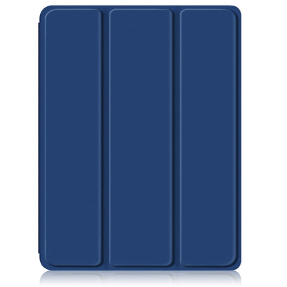 For iPad Air 11 2024 / Pro 11 2022 Acrylic 3-Fold Smart Leather Tablet Case(Dark Blue) - iPad Air 11 2025 / 2024 Cases by PMC Jewellery | Online Shopping South Africa | PMC Jewellery | Buy Now Pay Later Mobicred