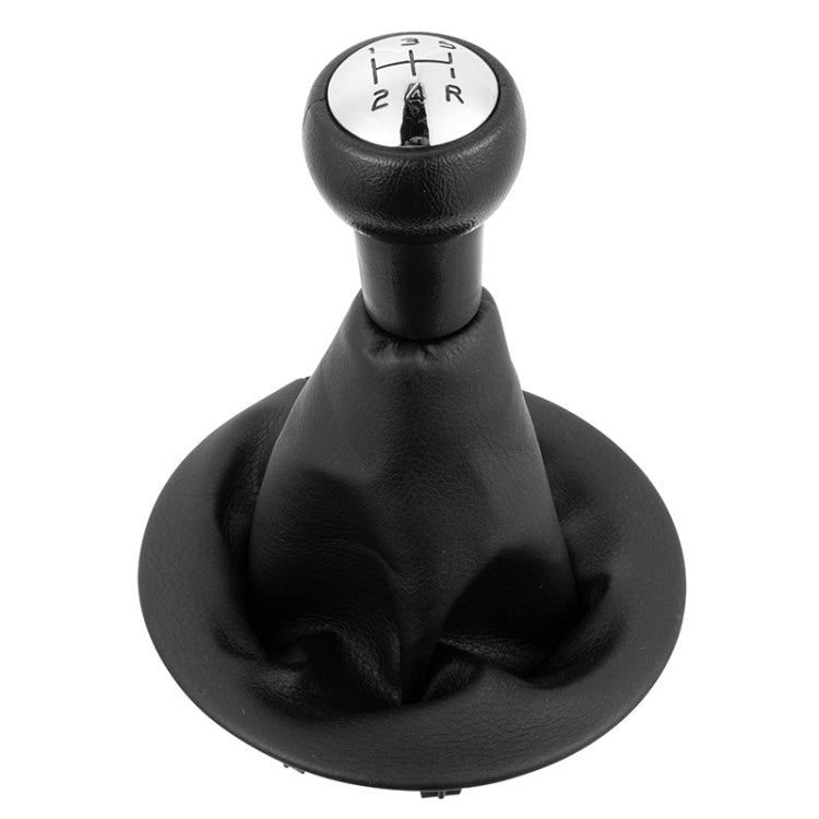 Car 5 Speed Gear Lever Hand Ball Leather Gear Shift Knob with Dustproof Cover for Citroen Berlingo III MK3 / Peugeot Partner 2008- - Shift Knob by PMC Jewellery | Online Shopping South Africa | PMC Jewellery | Buy Now Pay Later Mobicred