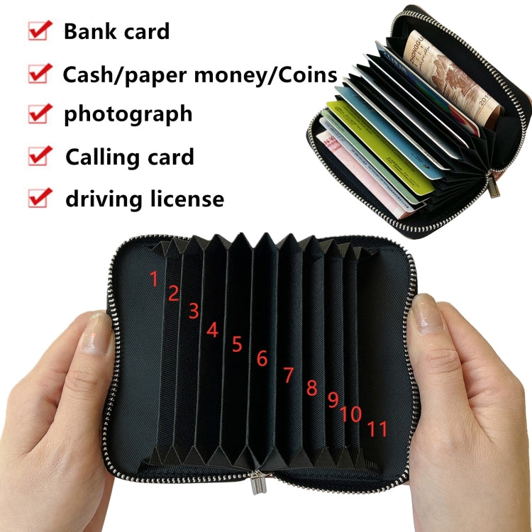 For Google Pixel 6 Solid Color Zipper 11-Card Slots Bag Phone Case with Lanyard(Blue) - Google Cases by PMC TechLife | Online Shopping South Africa | PMC TechLife | Buy Now Pay Later Mobicred