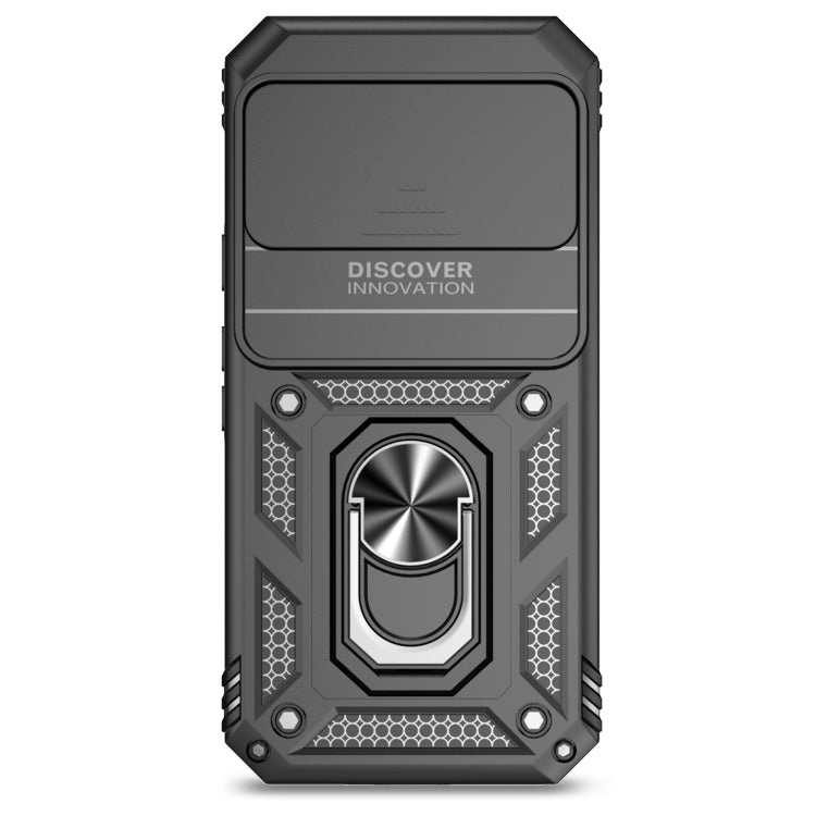 For Google Pixel 9 Sliding Camshield Holder Phone Case(Black) - Google Cases by PMC TechLife | Online Shopping South Africa | PMC TechLife | Buy Now Pay Later Mobicred