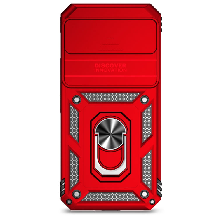 For Google Pixel 9 Pro Sliding Camshield Holder Phone Case(Red) - Google Cases by PMC TechLife | Online Shopping South Africa | PMC TechLife | Buy Now Pay Later Mobicred