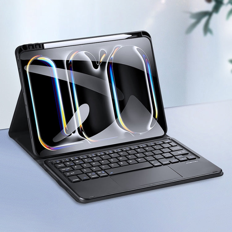 For iPad Pro 11 2024 DUX DUCIS TK Series Wireless Bluetooth Keyboard Tablet Protective Case(Black) - free shipping - PMC TechLife - Order now!