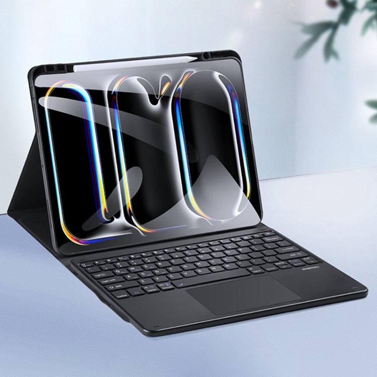 For iPad Pro 13 2024 DUX DUCIS TK Series Wireless Bluetooth Keyboard Tablet Protective Case(Black) - free shipping - PMC TechLife - Order now!