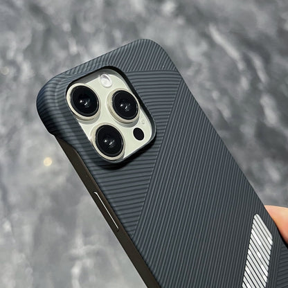 For iPhone 15 Pro Max Carbon Fiber Frameless Cooling Phone Case(Black) - iPhone 15 Pro Max Cases by PMC Jewellery | Online Shopping South Africa | PMC Jewellery | Buy Now Pay Later Mobicred