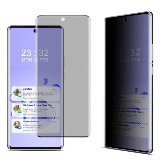 For vivo X100s Pro / X100 Ultra imak 3D Curved Privacy Full Screen Tempered Glass Film - vivo Tempered Glass by imak | Online Shopping South Africa | PMC Jewellery | Buy Now Pay Later Mobicred